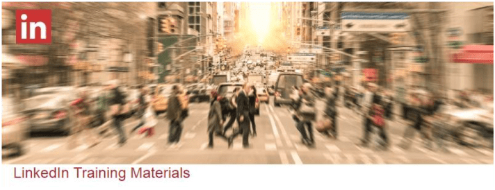 linkedin training materials